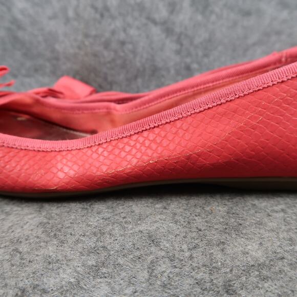 Alfani Shoes Womens 8 Ballet Dress Flats Bow Round Toe Slip On Skimmer Fashion - Picture 5 of 13